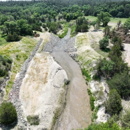 SD4 Project looking downstream - Post Construction