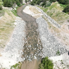 SD4 Project looking upstream - Post Construction