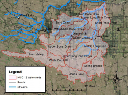 Long Pine Creek Watershed - 332,000 acres
