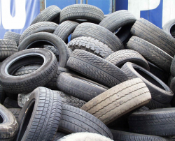 Scrap tires