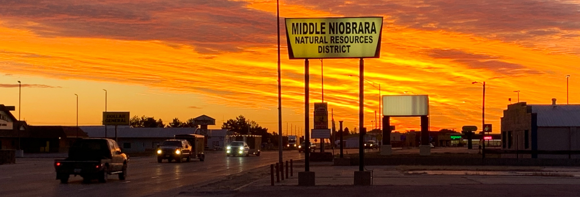 Middle Niobrara NRD Office at Sunrise